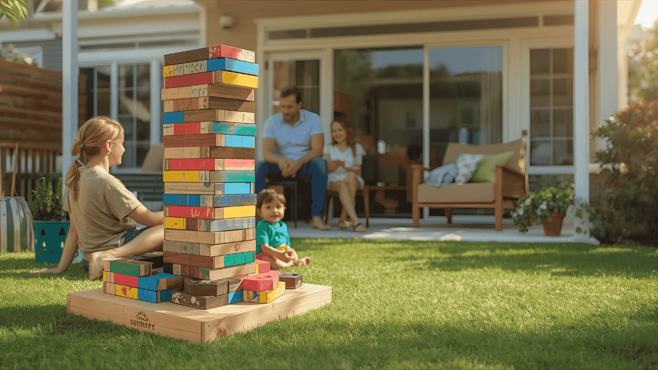 Shop Sunnylife Giant Jumbling Tower
