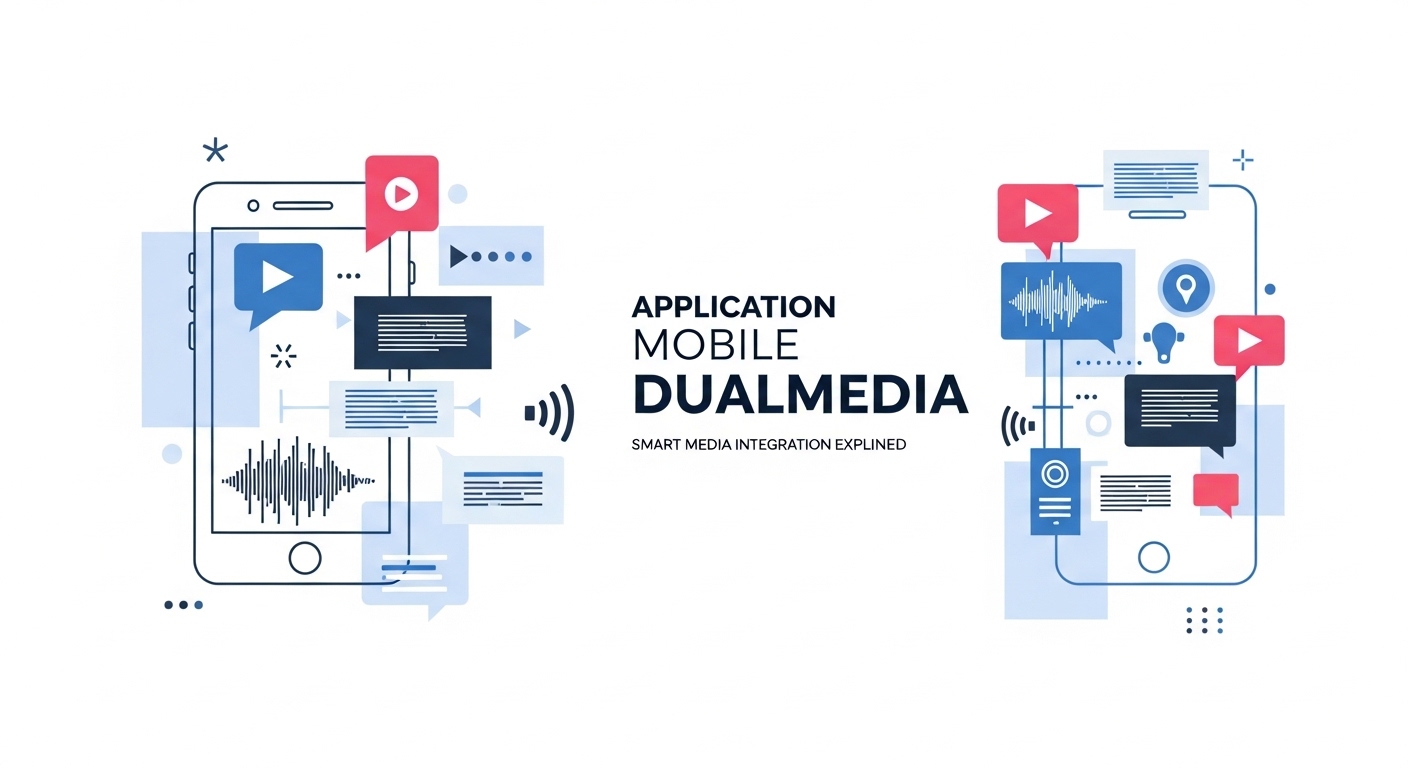 application mobile dualmedia