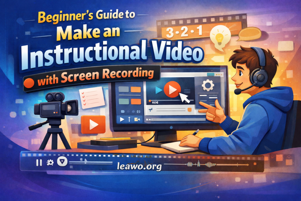 Beginner's Guide to Make an Instructional Video with Screen Recording ...